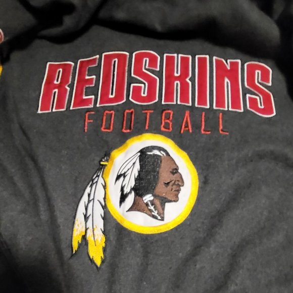 Washington Redskins Reversible Jacket Vintage Throwback Retro Helmet Embroidered - Picture 11 of 13